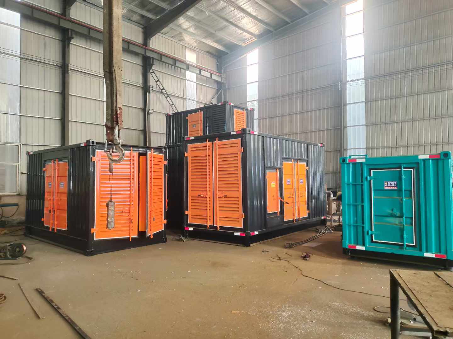 青河500kw柴油发电机组可以带动多少功率设备？